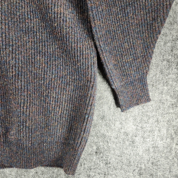 Lewis Creek Men's Shetland Wool Knit Pullover Sweater XXL Made Isles Scotland - Picture 6 of 10
